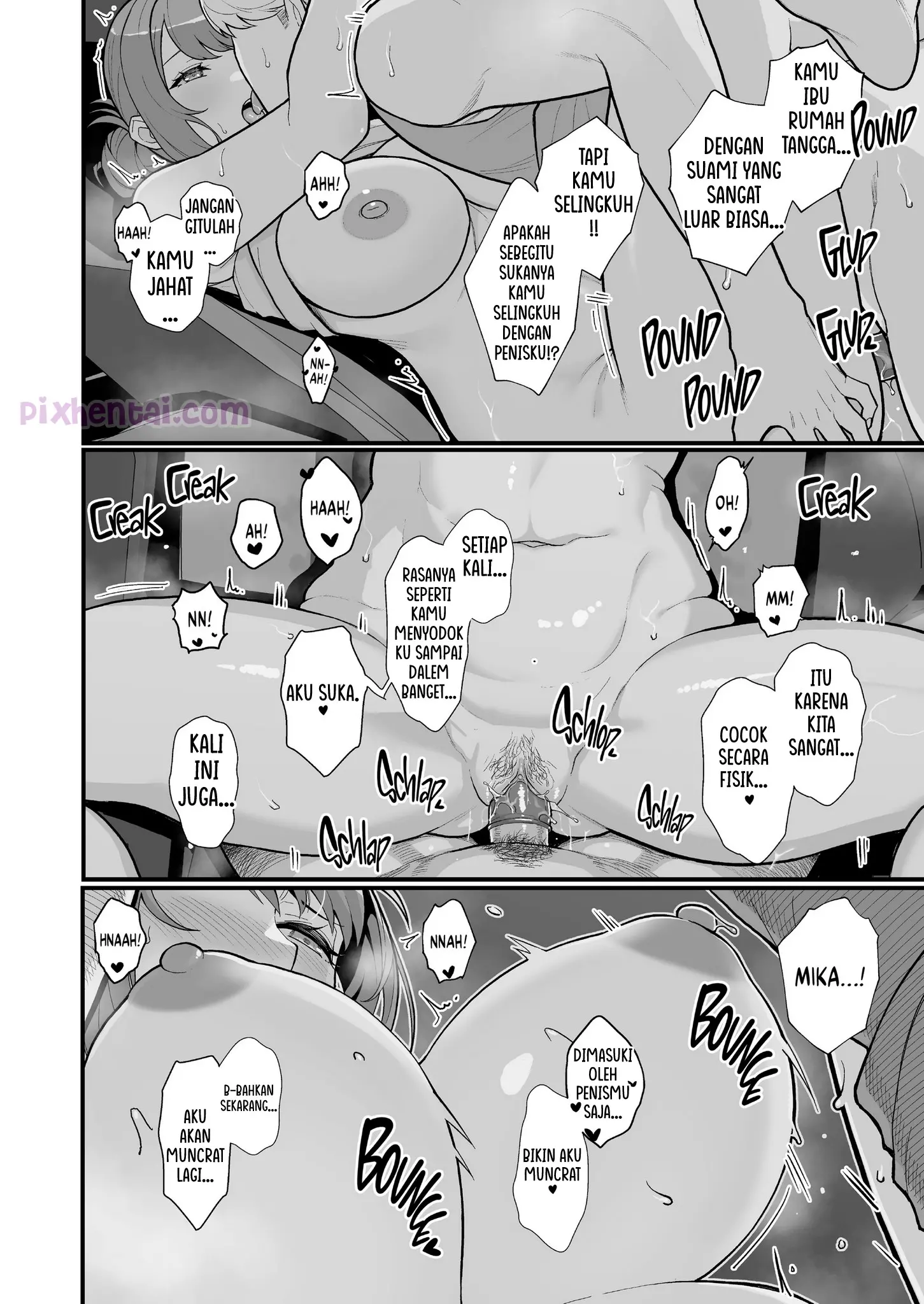 Komik hentai xxx manga sex bokep Hitozuma no Jitaku ni Hakuchuu Houmon Suru Hon 41